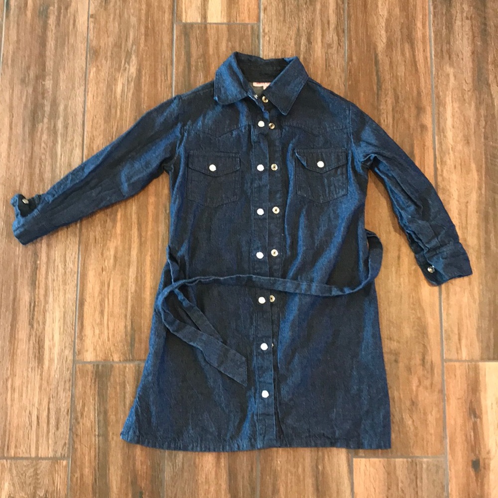 Kayce Hughes Denim Dress
